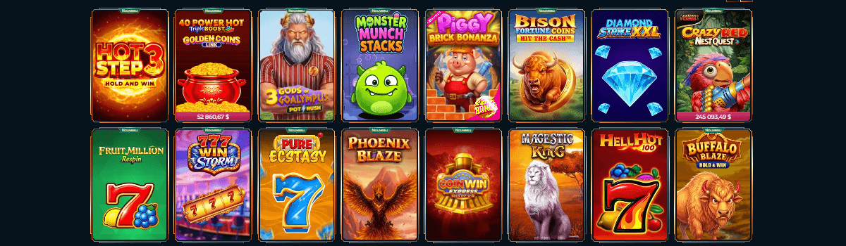 MonsterWin Casino jeux