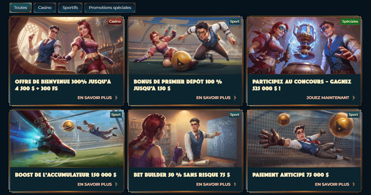 MonsterWin Casino promotions
